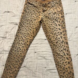 Leopard Print Women's Jeans